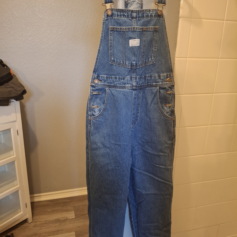 Blue Denim Overalls